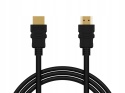Kabel HDMI do HDMI 4K wer.1.4 AL-OEM-44 1,5 m czarny