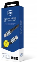 Kabel USB C - USB C 60W 50cm 3MK Hyper Cable N-Series