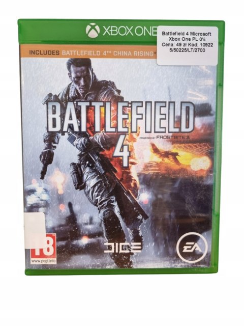 Battlefield 4 Xbox One Używana