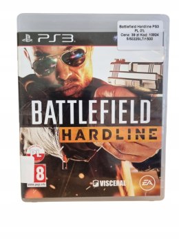 Battlefield Hardline PS3 Używana