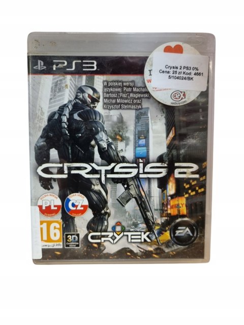 Crysis 2 PS3 Używane Crysis 2 PS3 Używane