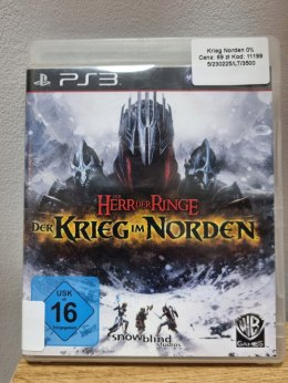 DER HERR DER RINGE DER KRIEG IM NORDEN PS3 Playstation 3 Używana