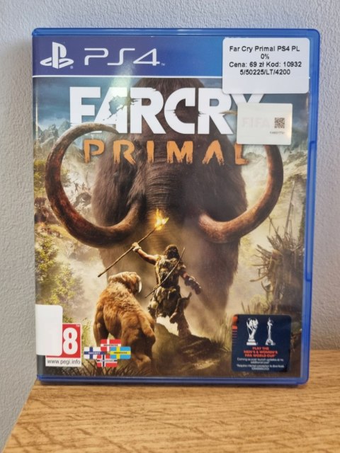 Far Cry Primal PS4 Używana Far Cry Primal PS4 Używana