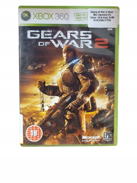 Gears of War 2 xbox 360 Używane