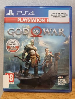 God of War PS4 PlayStation 4 Używana