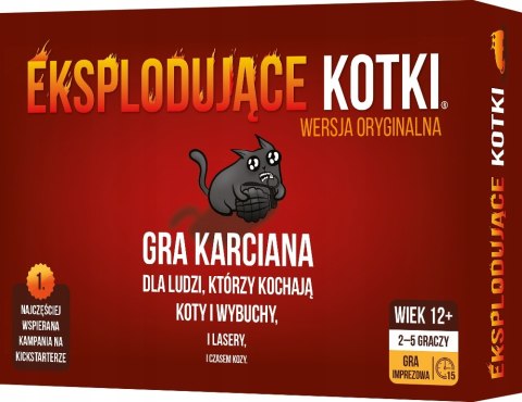 Gra planszowa Eksplodujące Kotki Gra planszowa Eksplodujące Kotki