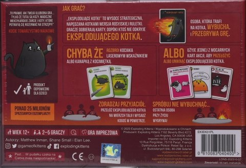 Gra planszowa Eksplodujące Kotki Gra planszowa Eksplodujące Kotki