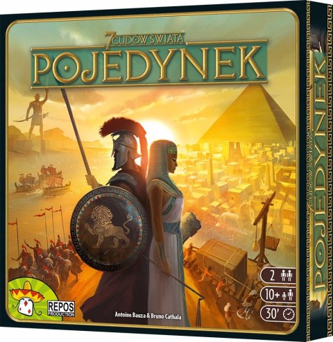 Gra planszowa REBEL 7 Cudów Świata: Pojedynek Gra planszowa REBEL 7 Cudów Świata: Pojedynek