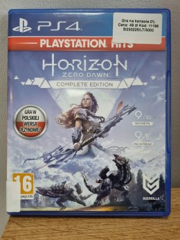 Horizon Zero Dawn Complete Edition PS4 PlayStation 4 Używana