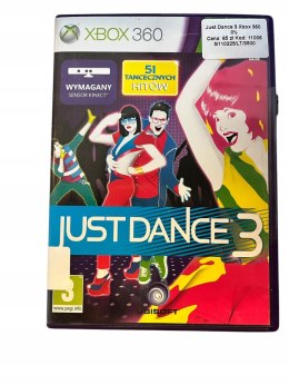 Just Dance 3 Xbox 360 Używana