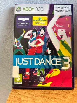 Just Dance 3 Xbox 360 Używana
