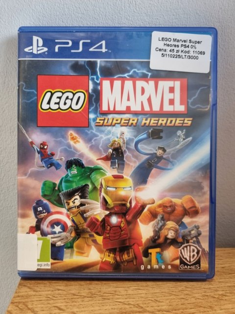 LEGO Marvel Super Heroes PS4 Używana LEGO Marvel Super Heroes PS4 Używana