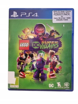Lego DC Super Villains PS4 Używana