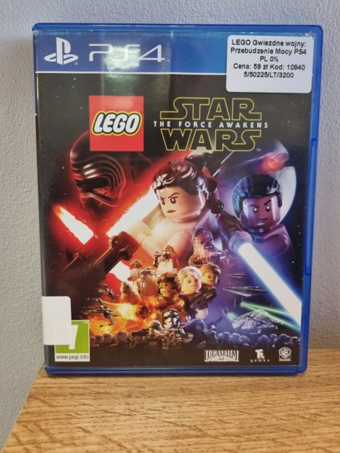 Lego Star Wars Przebudzenie Mocy The Force Awakens PS4 Używane Lego Star Wars Przebudzenie Mocy The Force Awakens PS4 Używane