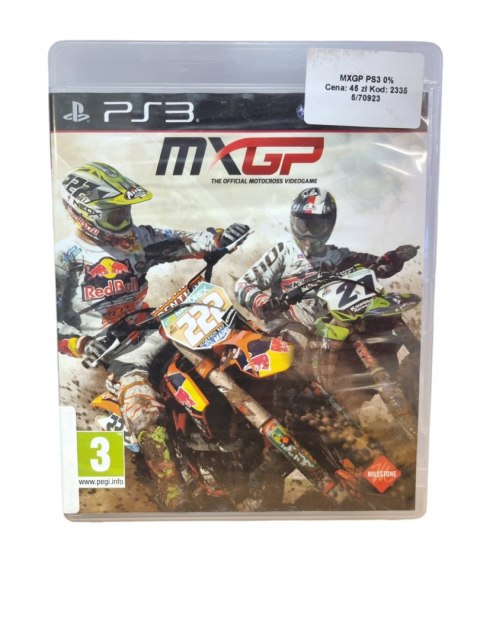 MXGP PS3 Używane MXGP PS3 Używane