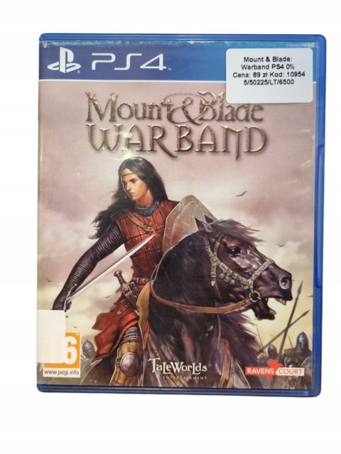 Mount & Blade Warband PS4 Używane Mount & Blade Warband PS4 Używane
