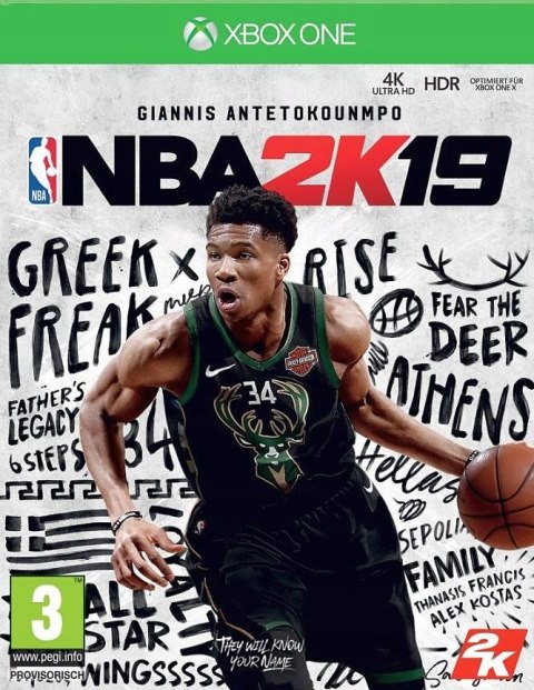 NBA 2K19 Xbox One Nowa Gra na Płycie w Folii NBA 2K19 Xbox One Nowa Gra na Płycie w Folii