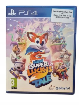 New Super Lucky's Tale PS4 PlayStation 4 Używana