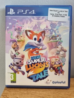 New Super Lucky's Tale PS4 PlayStation 4 Używana