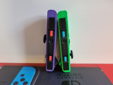 Nintendo Switch V2 Zielono Fioletowy | Z Pudełkiem | Używany Nintendo Switch V2 Zielono Fioletowy | Z Pudełkiem | Używany