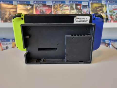 Nintendo Switch V2 Niebiesko Żółty | Bez pudełka | Używany Nintendo Switch V2 Niebiesko Żółty | Bez pudełka | Używany