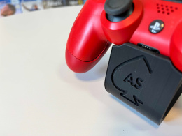 Oryginalny Pad Playstation 4 PS4 Dualshock 4 czerwony | Używany | Peknięcie