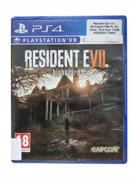 Resident Evil VII: Biohazard PS4 Playstation 4 Używana