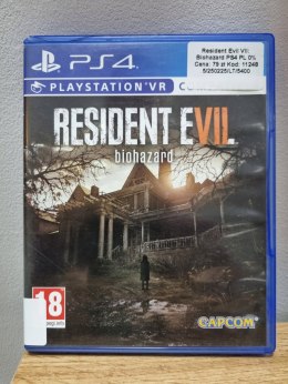 Resident Evil VII: Biohazard PS4 Playstation 4 Używana