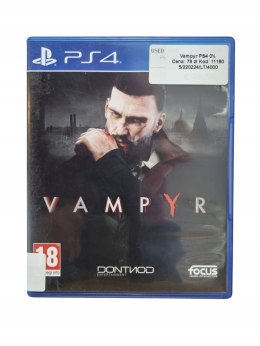 Vampyr PS4 PlayStation 4 Używana