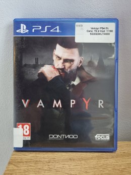 Vampyr PS4 PlayStation 4 Używana