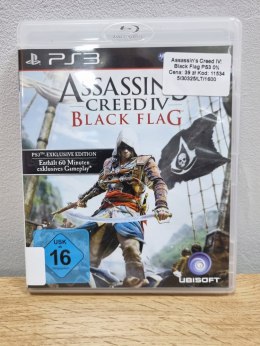 ASSASSIN'S CREED IV: BLACK FLAG Playstation 3 PS3 Używana