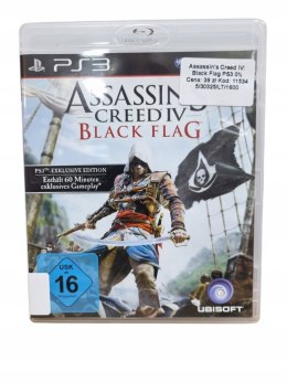 ASSASSIN'S CREED IV: BLACK FLAG Playstation 3 PS3 Używana