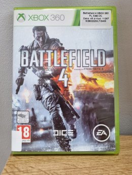 BATTLEFIELD 4 Xbox 360 Używana
