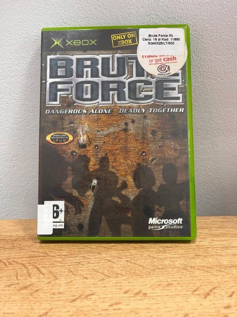 BRUTE FORCE Xbox Classic Używana BRUTE FORCE Xbox Classic Używana