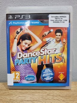 Dance Star Party Hits Playstation 3 PS3 Używana