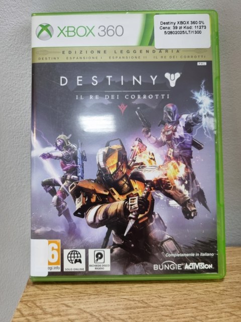 Destiny: The Taken King Xbox 360 Używana Destiny: The Taken King Xbox 360 Używana