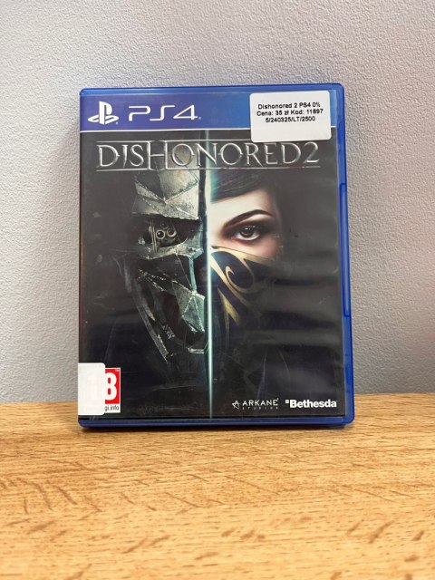 Dishonored 2 Playstation 4 PS4 Używana Dishonored 2 Playstation 4 PS4 Używana