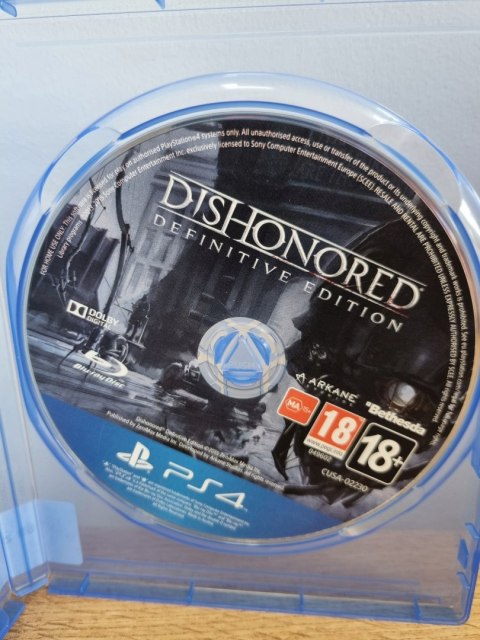 Dishonored: Definitive Edition Playstation 4 PS4 Używana Dishonored: Definitive Edition Playstation 4 PS4 Używana