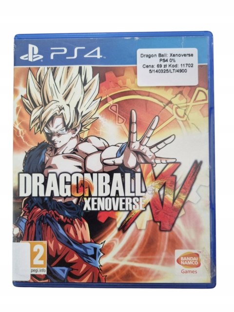 Dragon Ball Xenoverse XV Playstation 4 PS4 Używana Dragon Ball Xenoverse XV Playstation 4 PS4 Używana