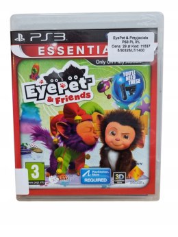 EyePet & Friends Playstation 3 PS3 Używana