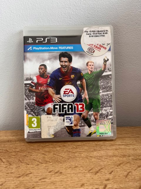 FIFA 13 Playstation 3 PS3 Używana FIFA 13 Playstation 3 PS3 Używana