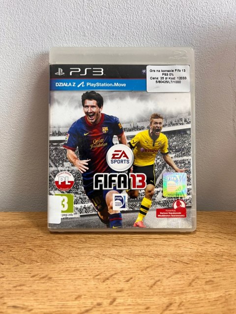 FIFA 13 Playstation 3 PS3 Używana FIFA 13 Playstation 3 PS3 Używana