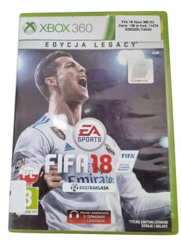 FIFA 18 Legacy Edition Xbox 360 Używana