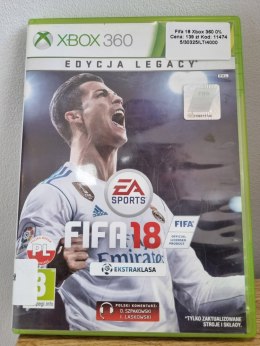 FIFA 18 Legacy Edition Xbox 360 Używana
