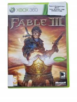 Fable III Xbox 360 Używana