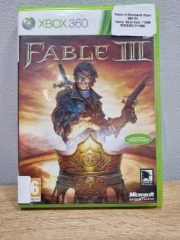 Fable III Xbox 360 Używana