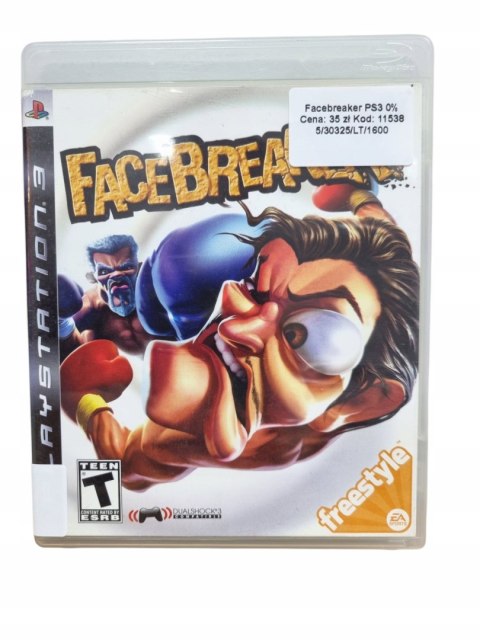 Facebreaker Playstation 3 PS3 Używana Facebreaker Playstation 3 PS3 Używana
