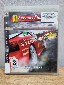 Ferrari Challenge Trofeo Pirelli DELUXE Playstation 3 PS3 Używana