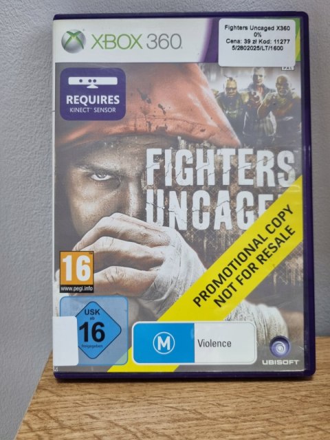 Fighters Uncaged Xbox 360 Używana Fighters Uncaged Xbox 360 Używana