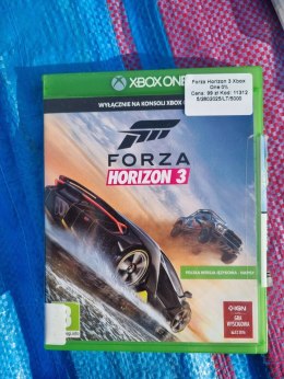 Forza Horizon 3 Xbox One Używana
